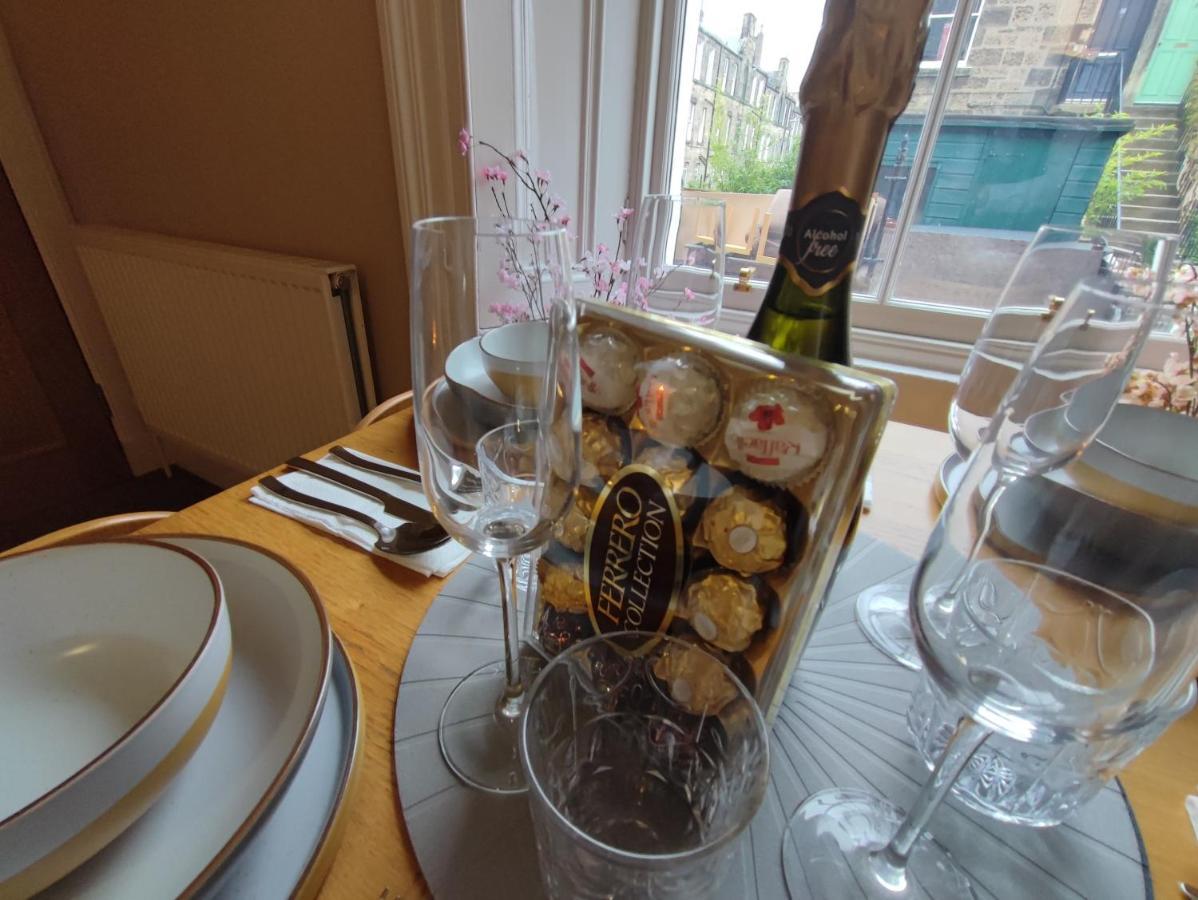 Central Edinburgh Private Garden With Parking Esterno foto